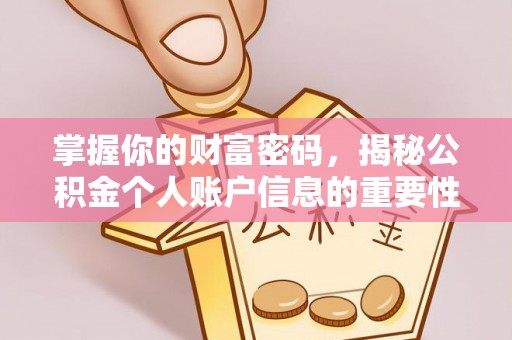 江源掌握你的财富密码，揭秘公积金个人账户信息的重要性
