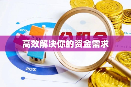 江源高效解决你的资金需求